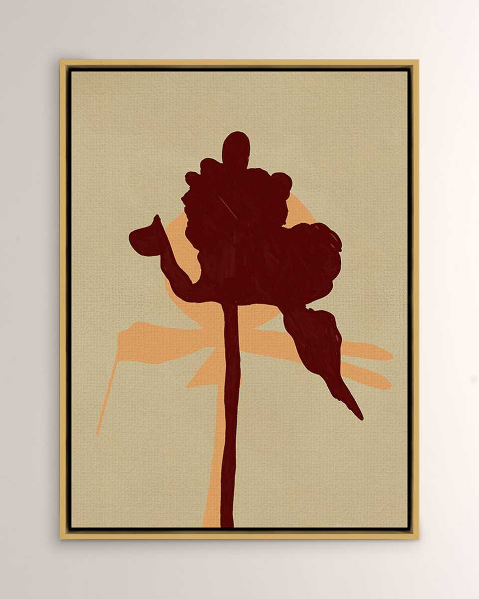 "Stems 6" Framed Giclee by Fox Print
